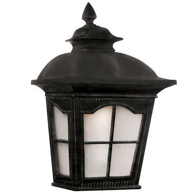 Trans Globe Lighting 5429-1 BK 2 Light Pocket Lantern in Black